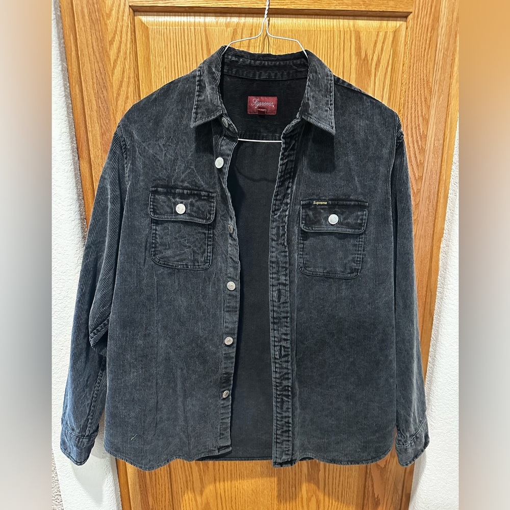 Supreme Corduroy Overshirt Like New (medium)